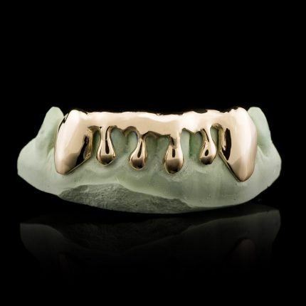 Solid Gold Drip Custom-Made Grillz Main