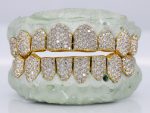 8 on 8 VVS Moissanite Diamond Grillz - Moissanite Bazaar - moissanitebazaar.com