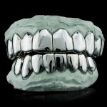 Solid .925 Sterling Silver Deep Cut Custom-Made Grillz Main